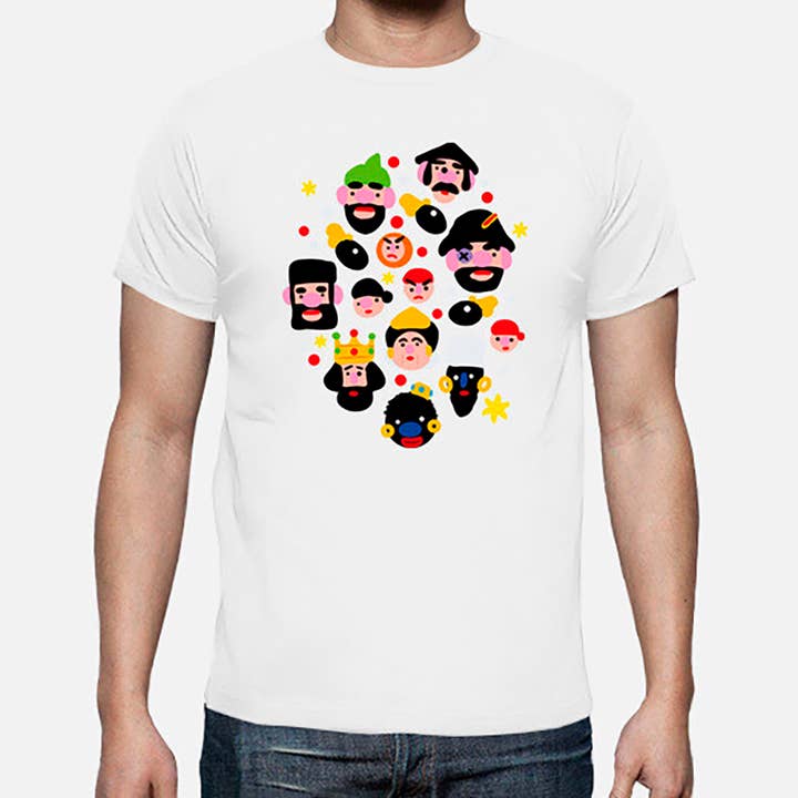 T-shirt (Men) Giants and Bigheads of Estella (II) for wholesale by Estellicas