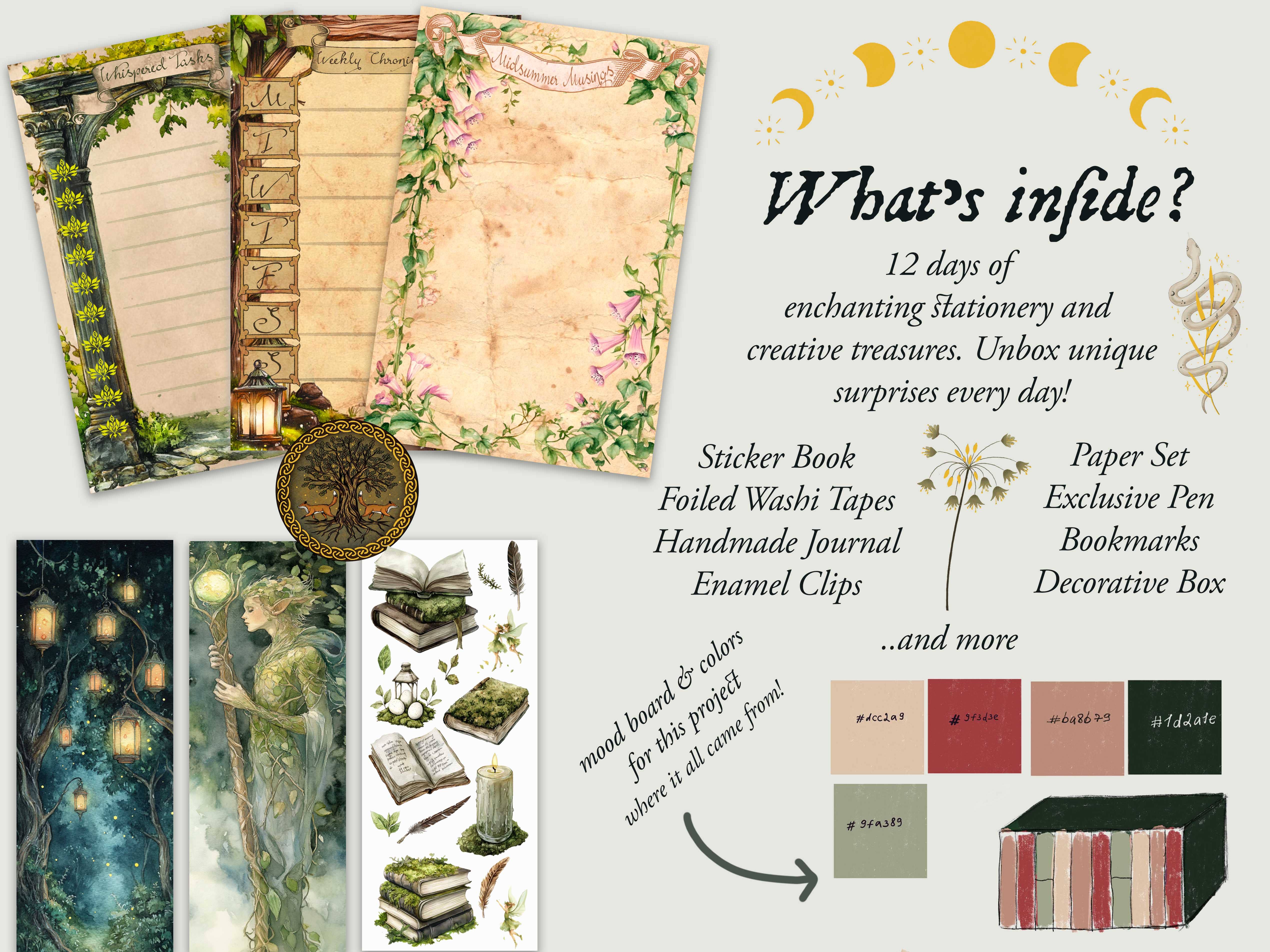 CoraCreaCrafts - Wholesale Advent Calendar - Dream Stationery Advent Calendar10