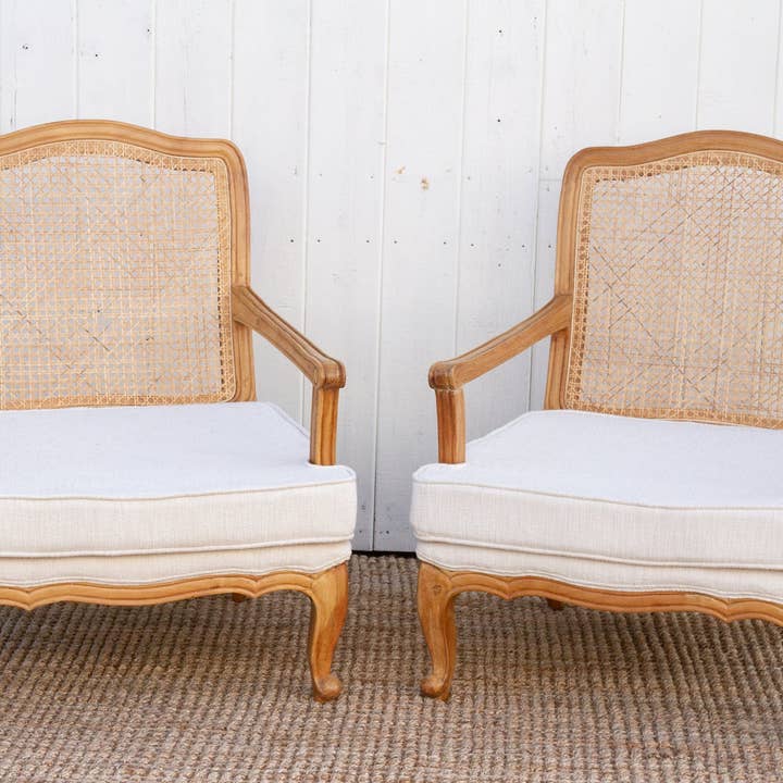 De-cor - Wholesale Chair - Pair of Provincial French Country Arm Chairs