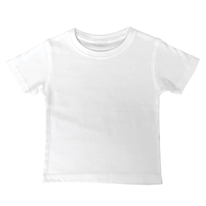 Chuckles & Caz - Wholesale T-shirt – Baby - White Tee