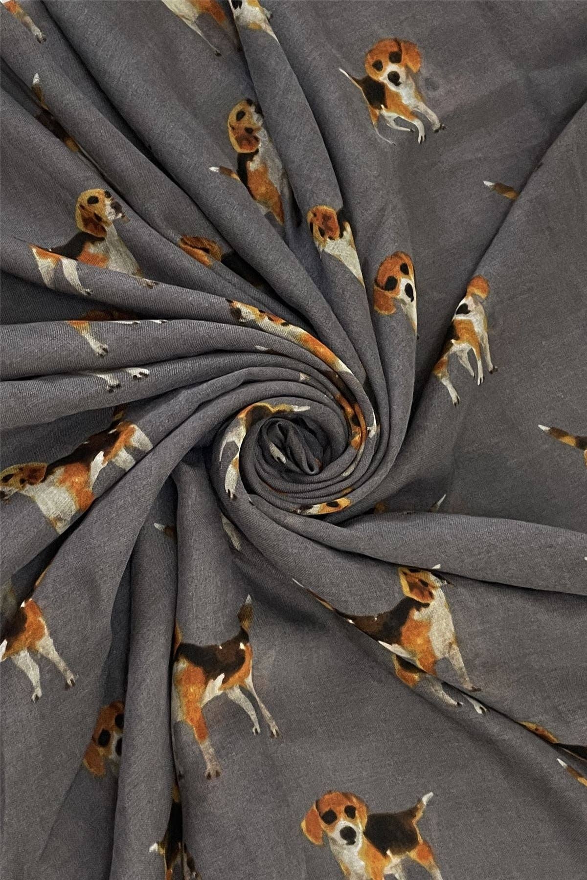 Fashion Scarf World - Wholesale Scarf - Women's - Cute Beagle Dog Print Scarf1