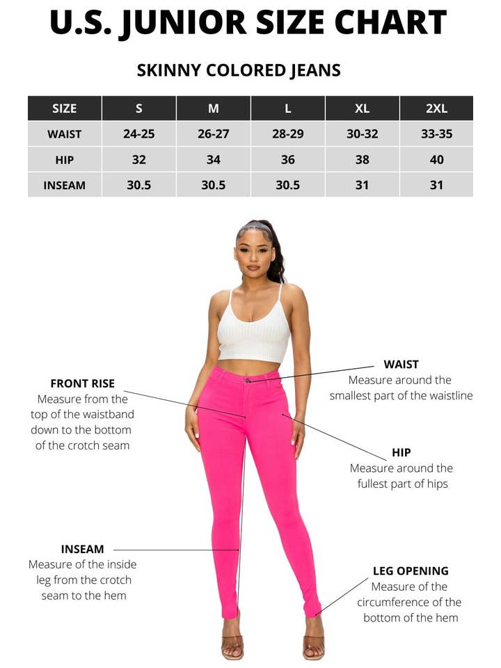 Denim Zone U.S.A. - Wholesale Jeans - Women's - OPEN PACK SUPER STRETCHY UNIFORM COLOR PANTS9