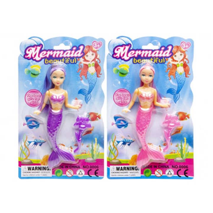 Blíster Sirena con accesorios 20 x 12,5 cm para venta al por mayor de TSJJ