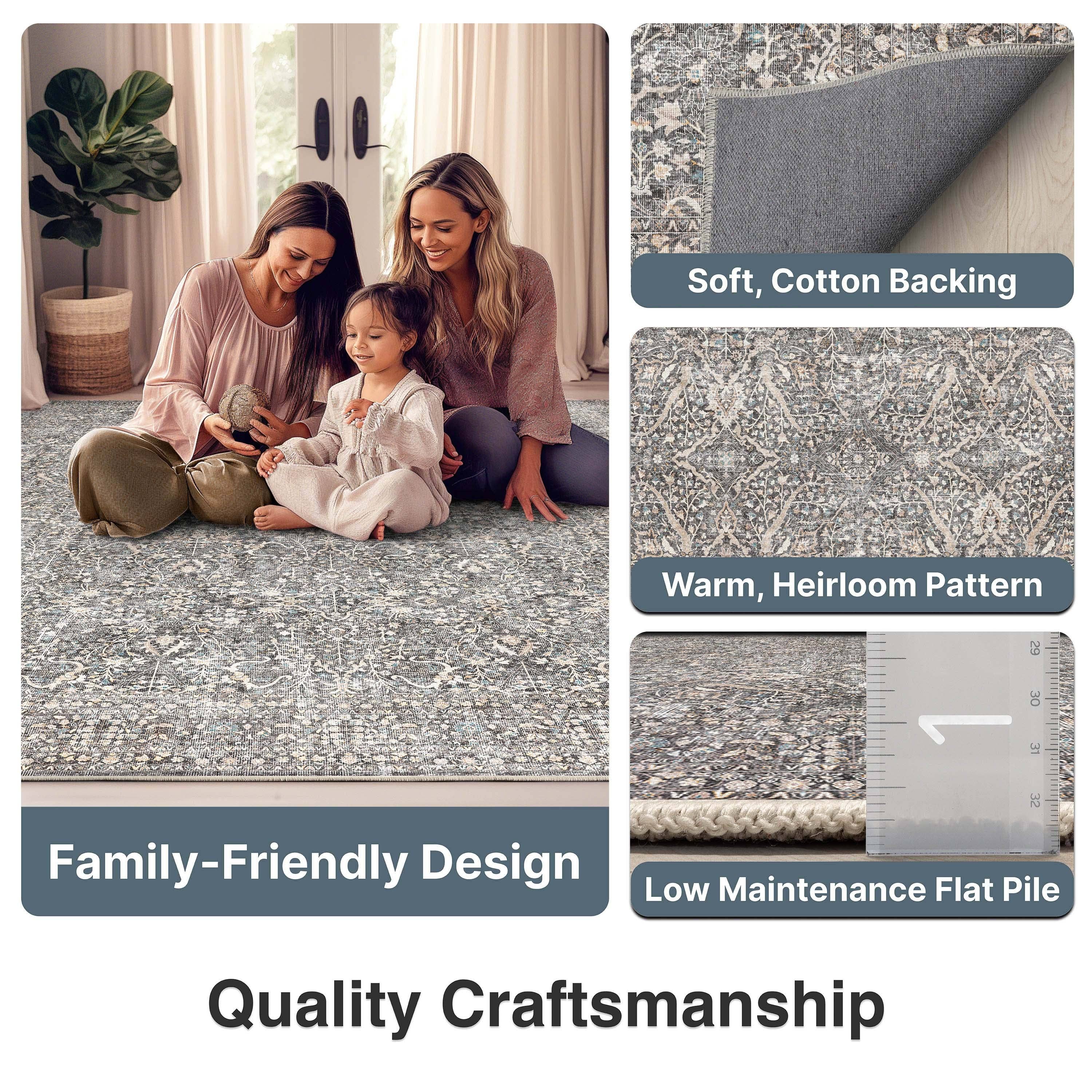 Well Woven - Wholesale Area Rug - Isolde Vintage Persian Oriental Flat-Weave Rug2