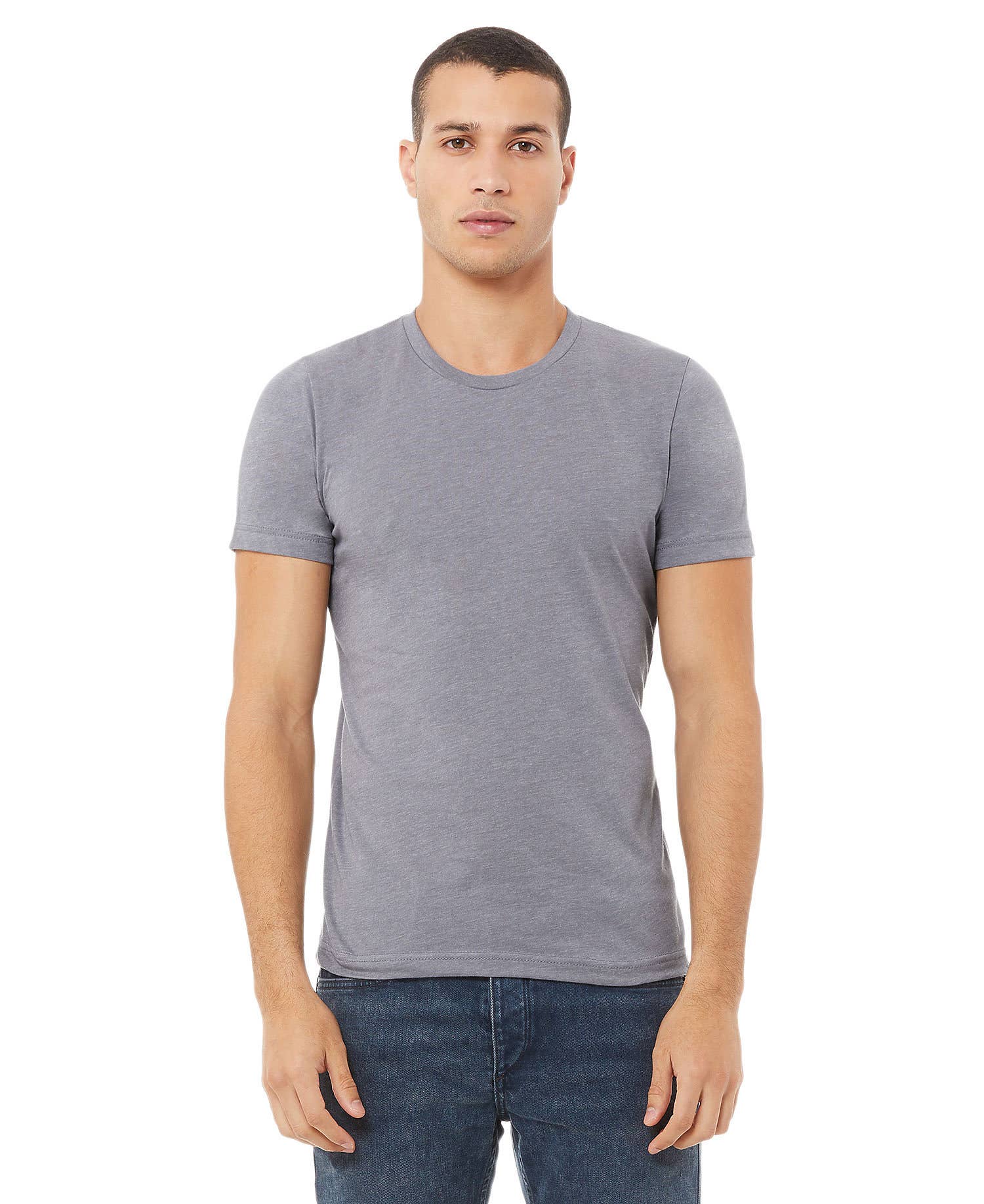 Print The Dream - Wholesale T-Shirt - Unisex - Bella Canvas 3001 Heather CVC T-shirt, Unisex Soft Shirts1