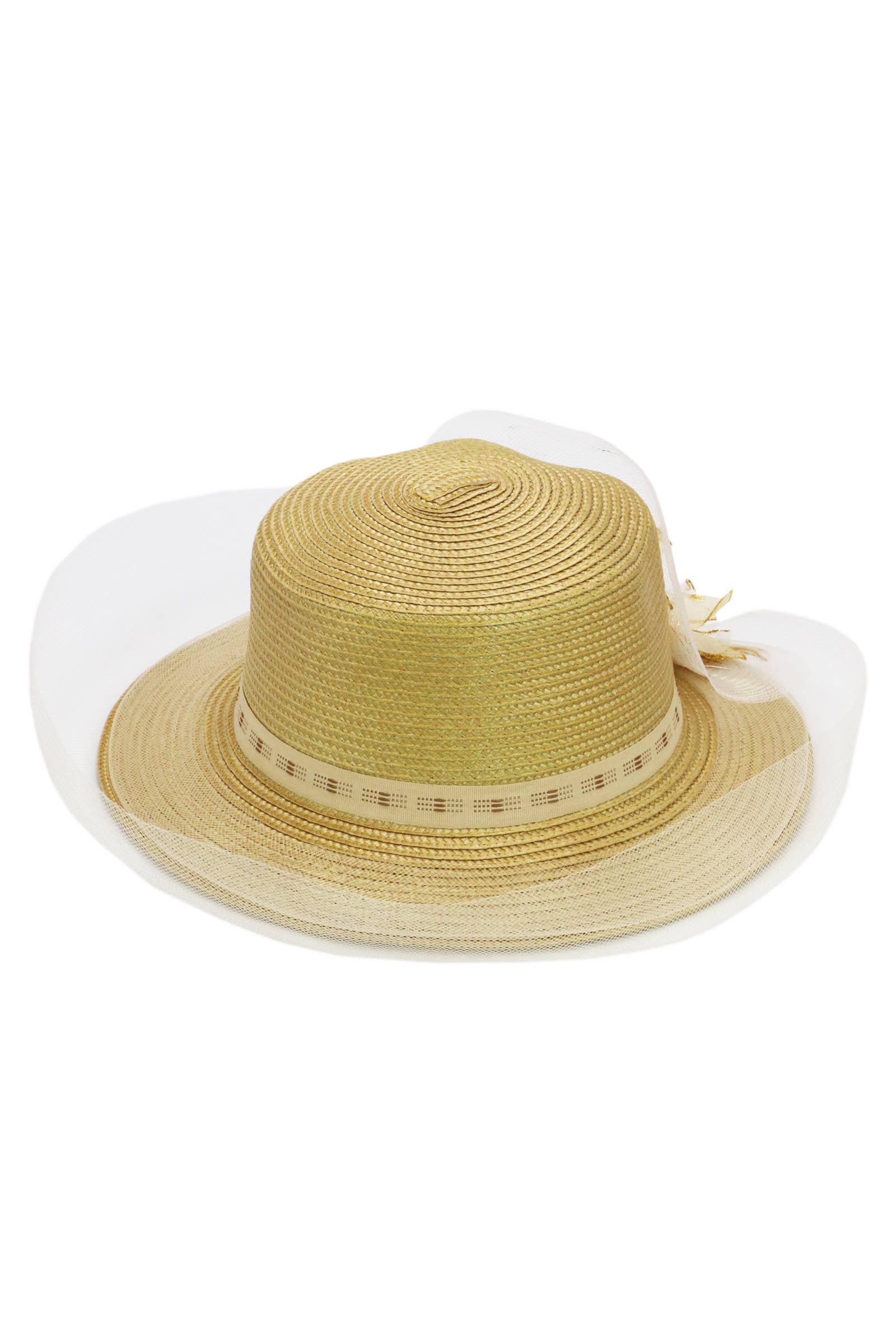 Cap Zone - Wholesale Fascinator Hat - Women's - Organza Fascinator Derby Bucket Sun Hat14