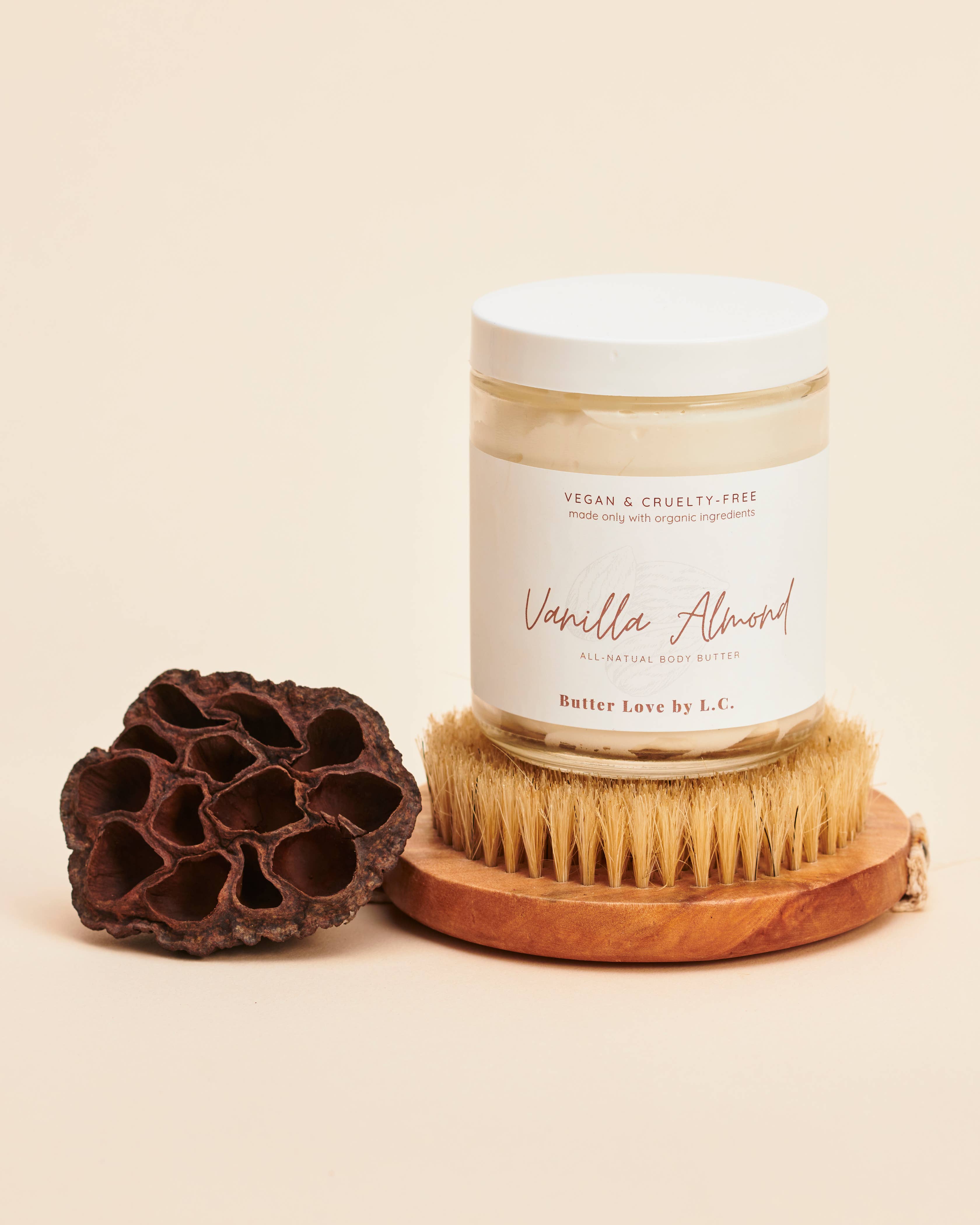butter love skin - Vente Baume/beurre pour le corps - Beurre corporel à la vanille et aux amandes 8 oz1