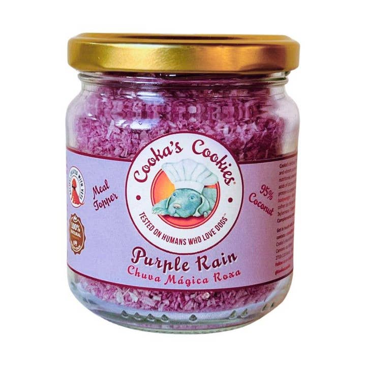 Purple Rain - Meal Topper For Cats And Dogs for wholesale by Belpharmed bv: Cooka's Cookies & Sensidog