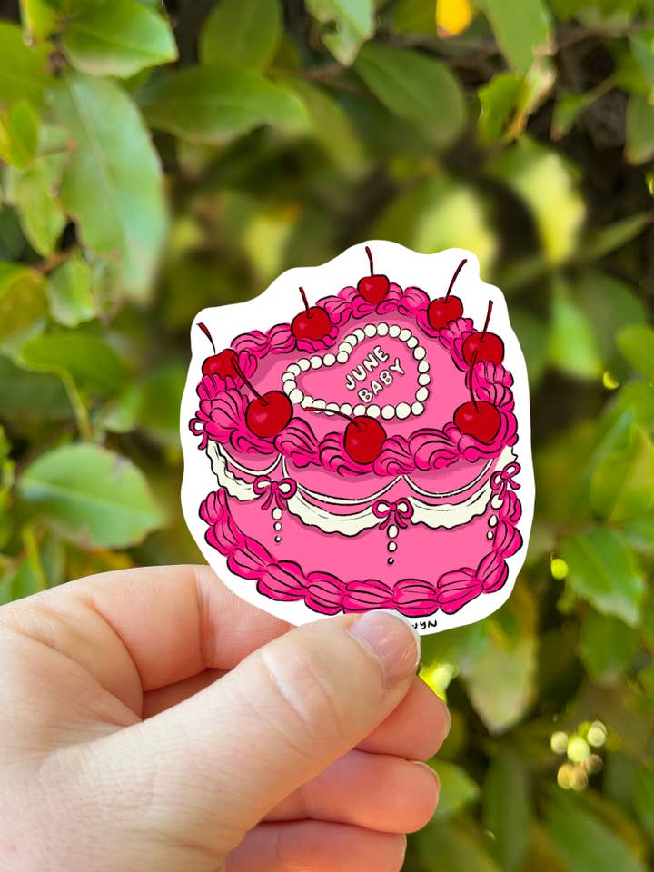 Birth Month Cakes for wholesale by Art By Elowyn