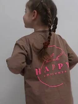Baby & Toddler: Think Happy Thoughts Tee for wholesale by Roots Home