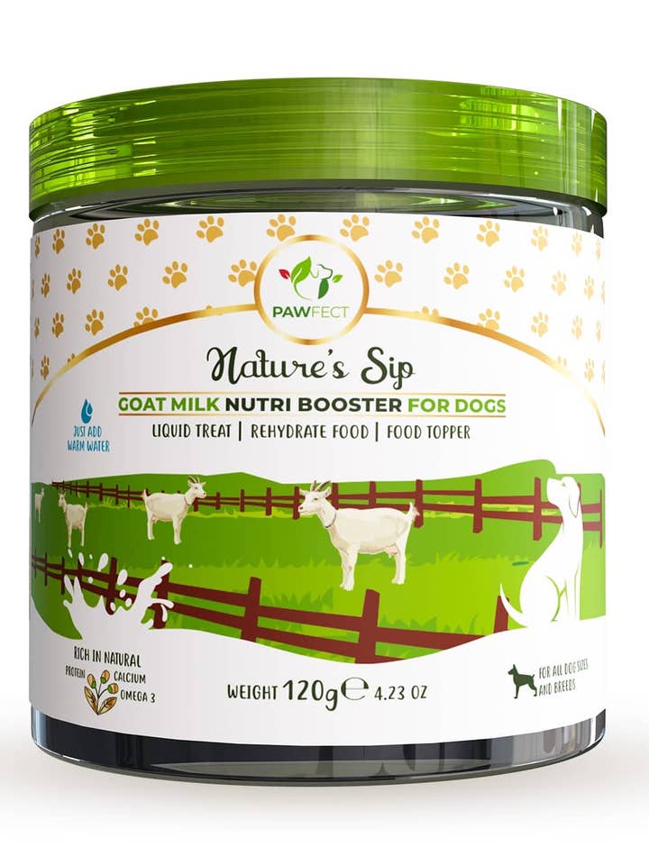 Pawfect Dog Leite de Cabra Natural 120 gr. por atacado de Finest Petfoods