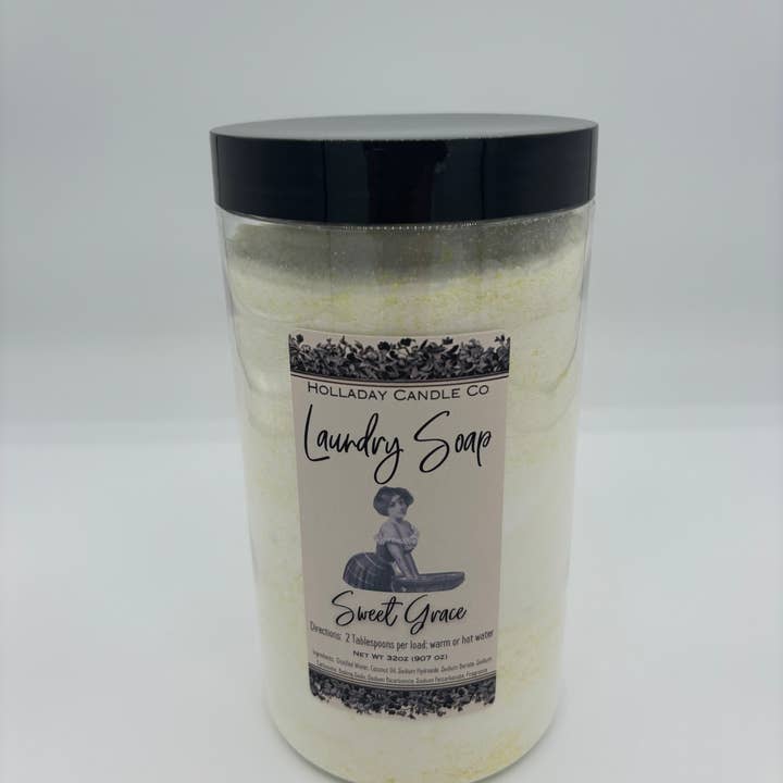 Holladaycandleco - Wholesale Laundry Detergent Powder/Pods - Homemade Laundry Detergent Scented in Sweet Grace