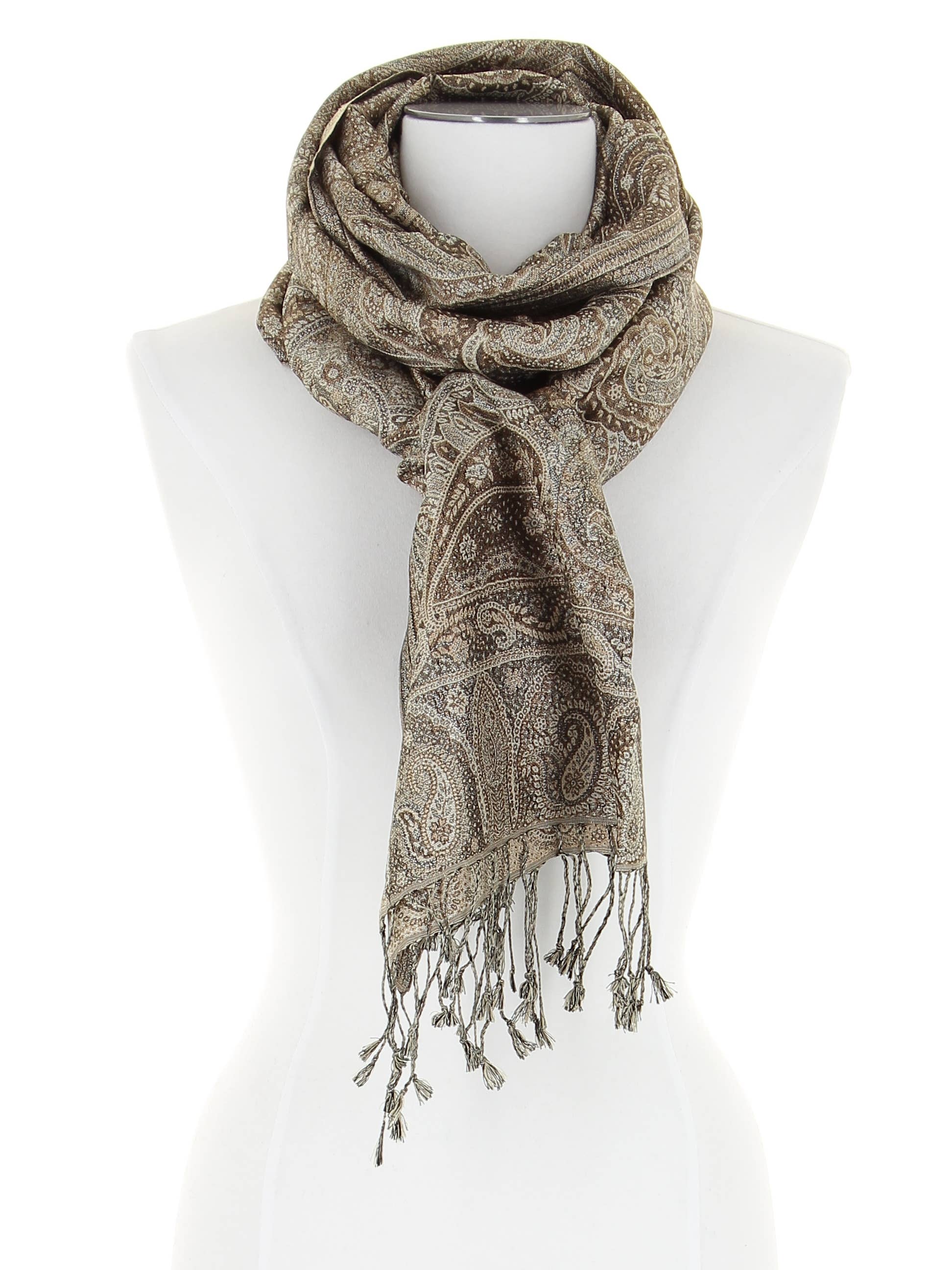 DIWALI PARIS - Wholesale Scarf - Women's - CALCUTA SCARF - 100% SILK