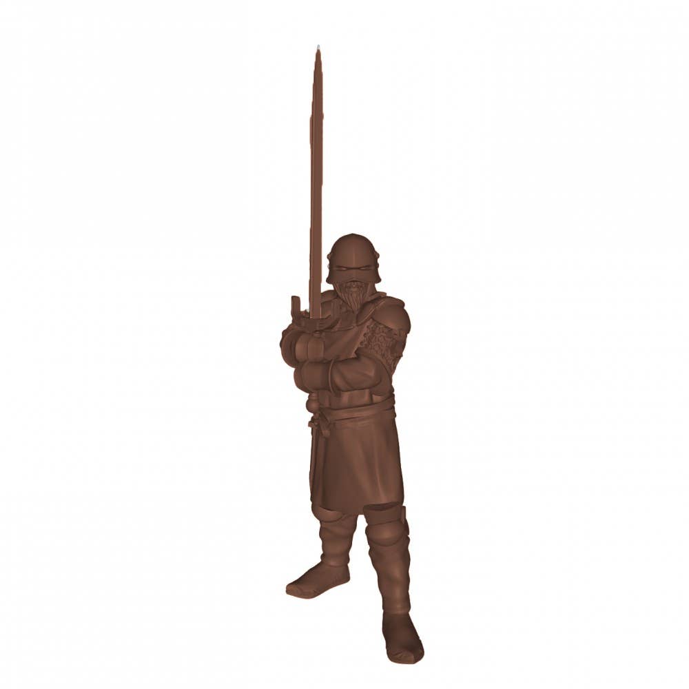 NG Castillos - Wholesale Figurine Toy - Kids - Medieval Two-Handed Swordsman by NG Castillos2