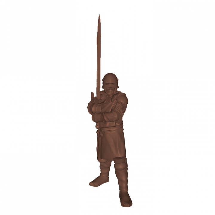NG Castillos - Wholesale Figurine Toy - Kids - Medieval Two-Handed Swordsman by NG Castillos2