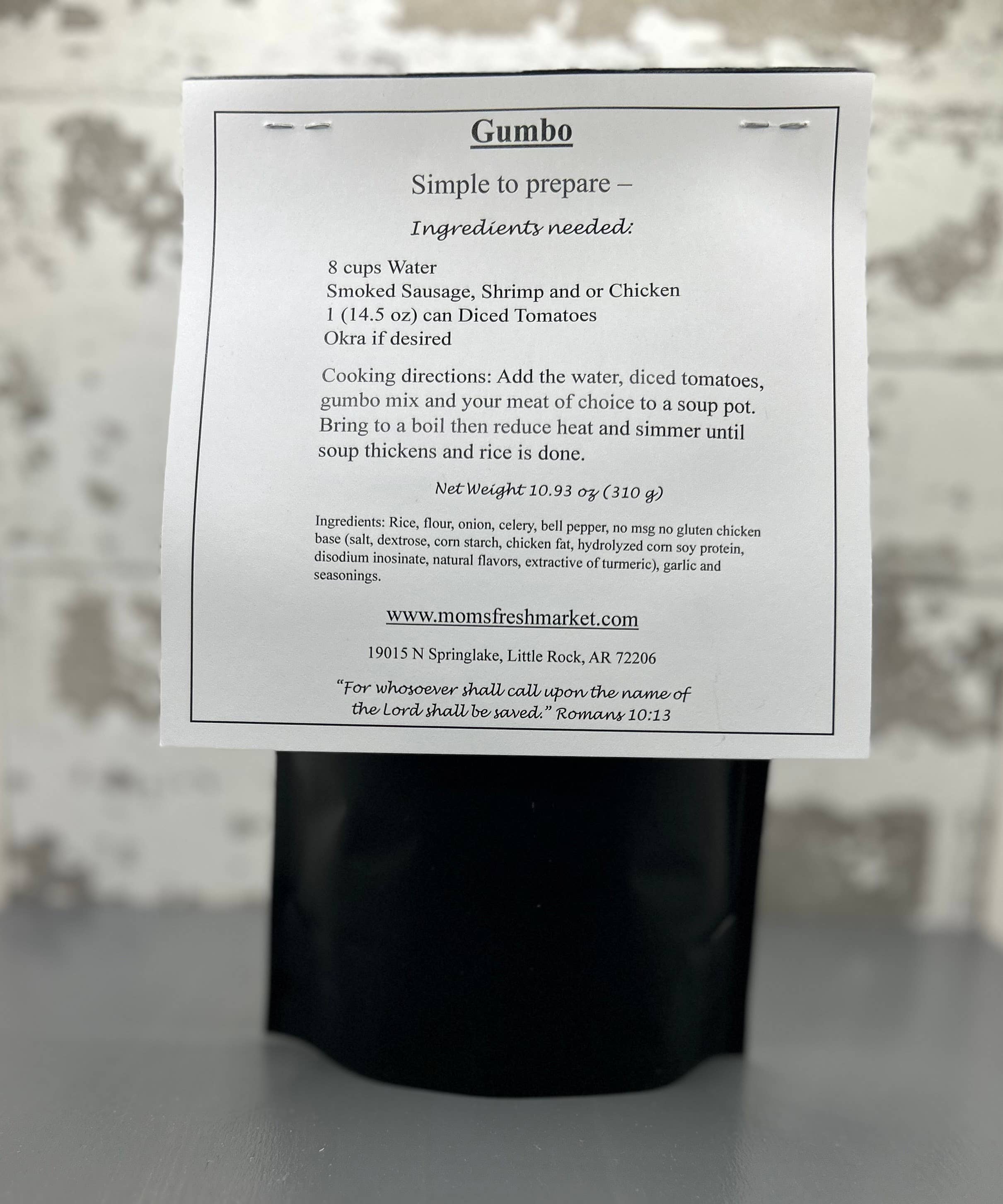 Mom's Market LLC - Wholesale Soup - Gumbo1