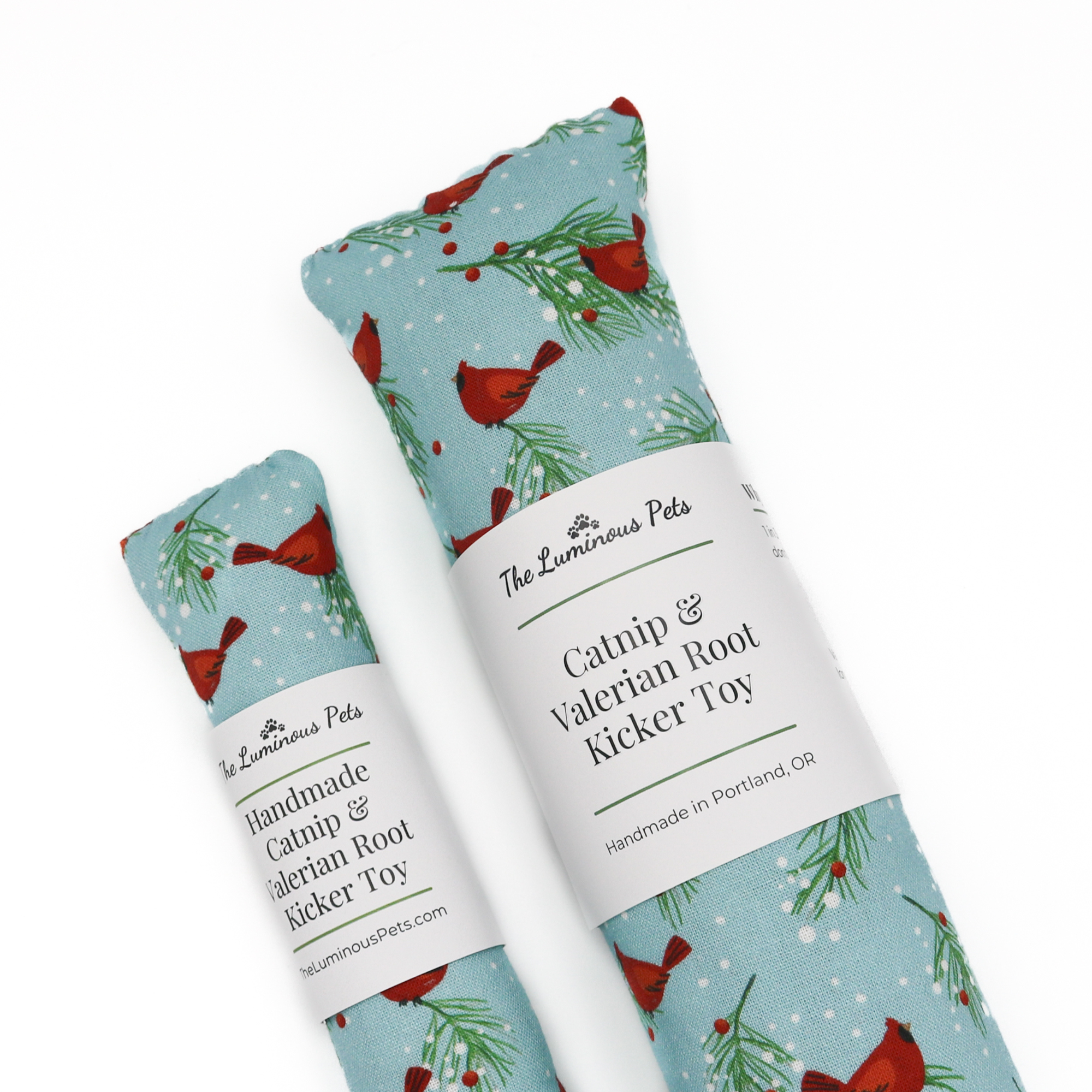 The Luminous Pets - Wholesale Pet Toy - Cat - Catnip with Valerian Root Cat Toy | Cat Kicker | Winter Bird1