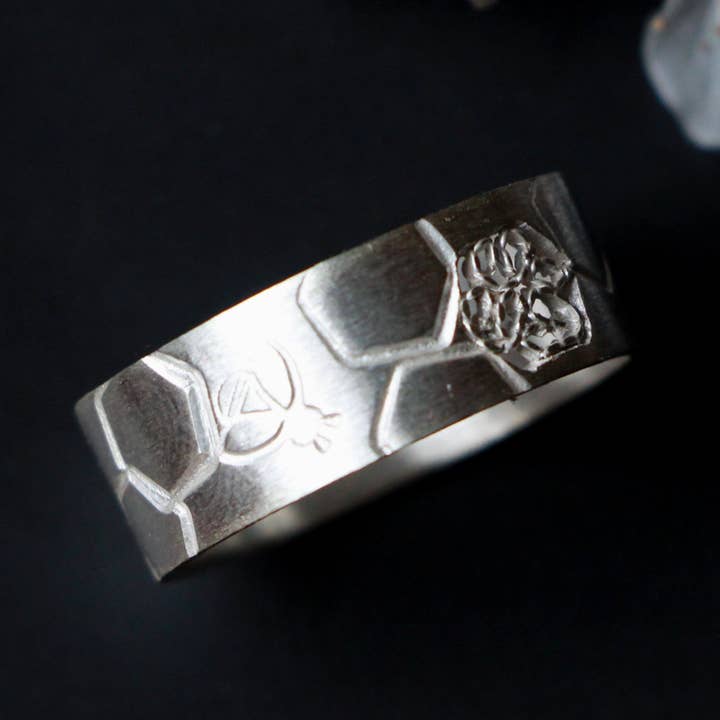 Anel “Abejas” por atacado de Etcaetera Création