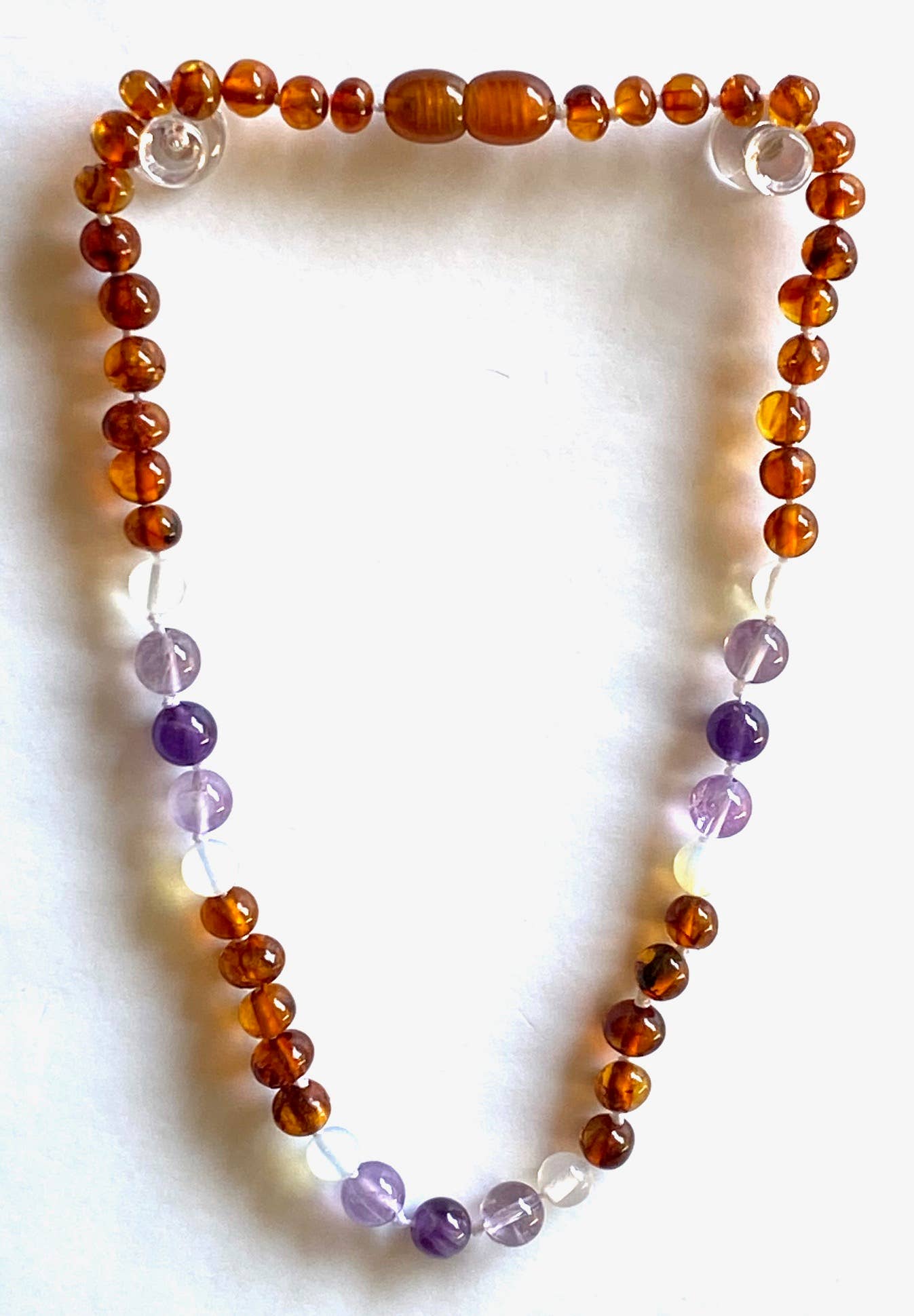 amber beads baby bunting