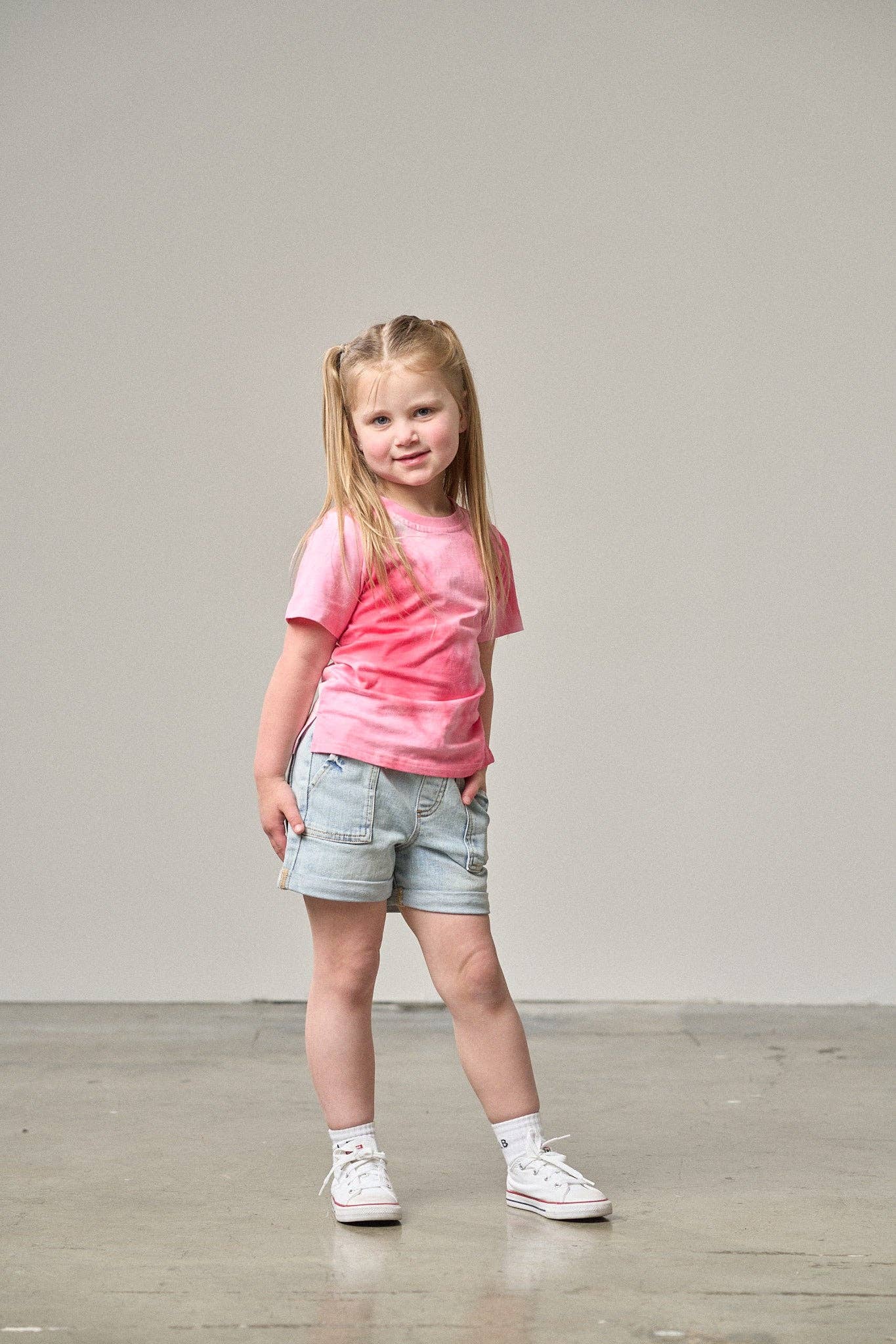 Little Bipsy - Vente T-shirt – enfant - T-shirt Tie Dye - Rose3