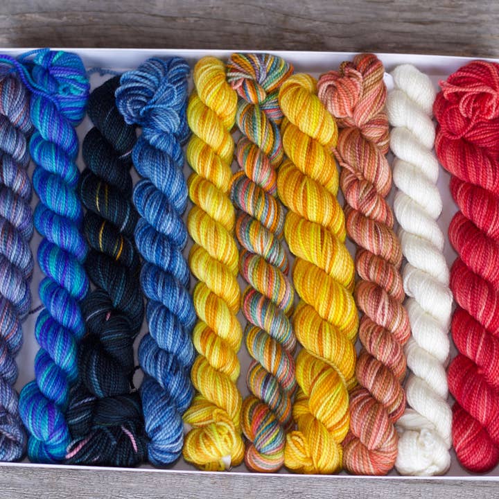 Koigu Wool Designs - Wholesale Yarn - Koigu Pencil Box group 1