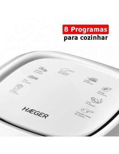 Haeger - Wholesale Kitchen Appliance - HAEGER Aero Fryer Digital Oil Free Fryer - 2.2L, 8 Programs, 1000W1