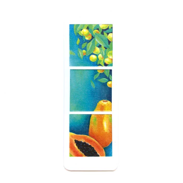 Calamansi Papaya Bookmark for wholesale by Butay Art