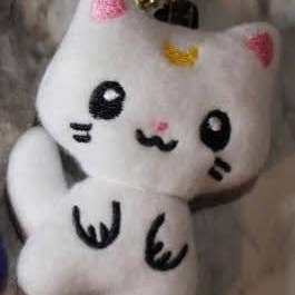 Cozy Cat Muffin Factory - Wholesale Keychain - Women's - Sailor Moon Cats Plush Keychain