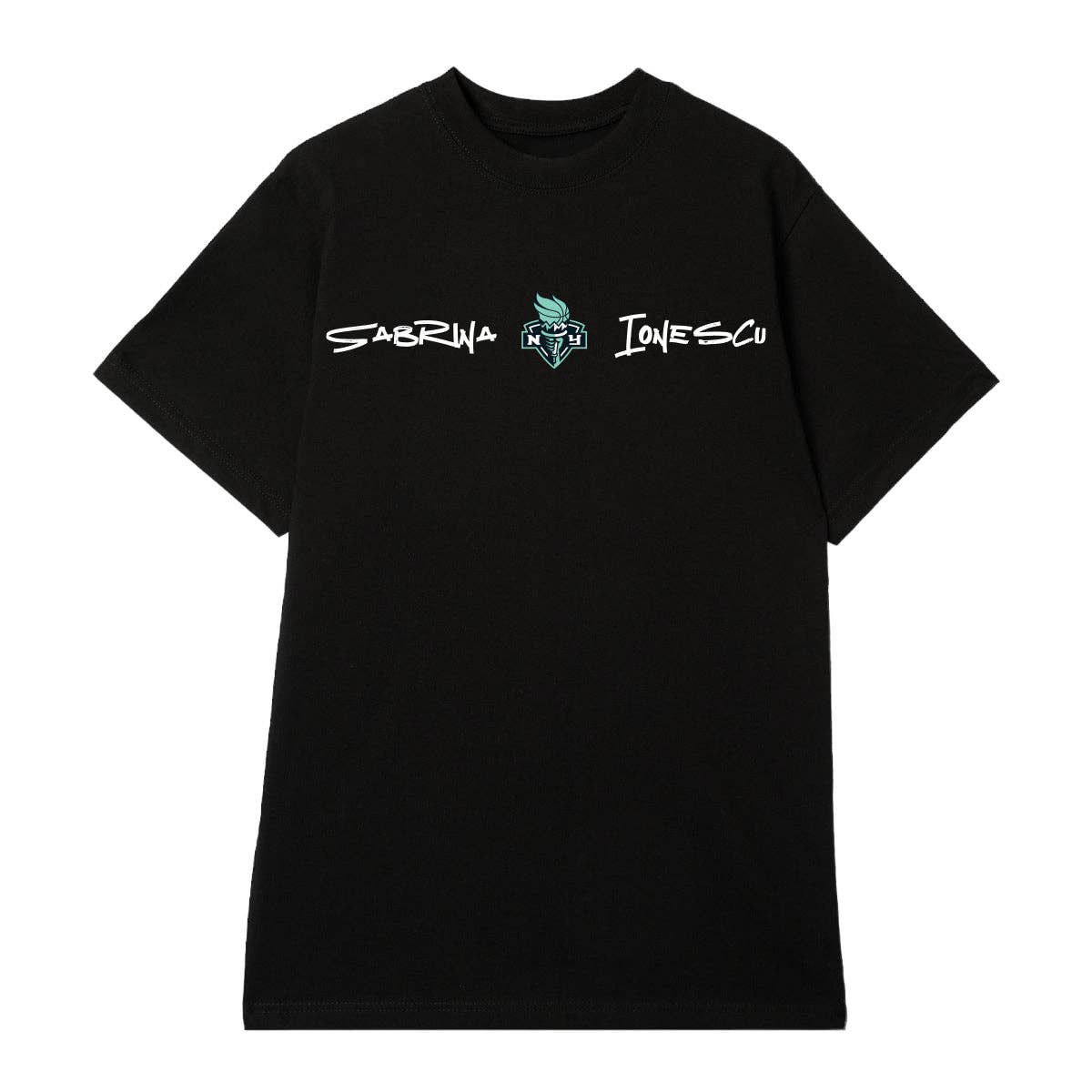 round21 - Wholesale Screen Printed T-Shirt - Unisex - Sabrina Ionescu Signature Tee1