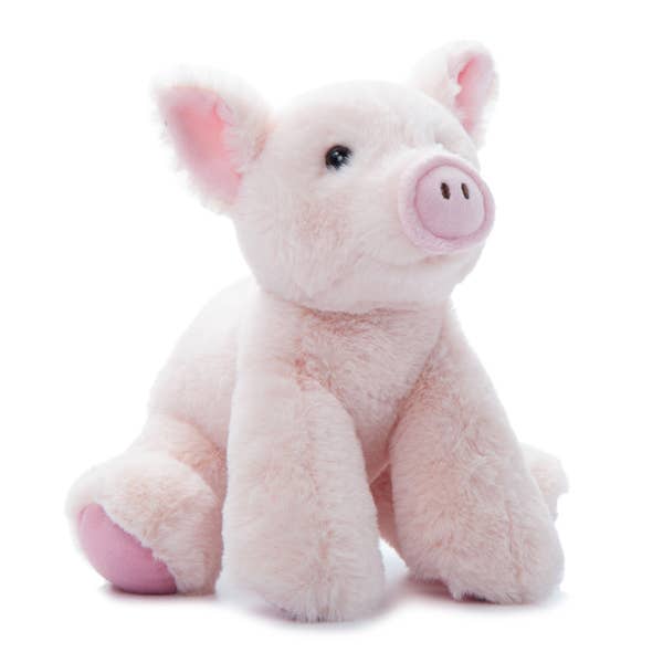 The Petting Zoo - Wholesale Stuffed/Plush Toy - Kids & Baby - 8" (20cm) Wild Onez Pig Farm Animal