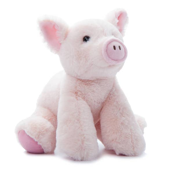 The Petting Zoo - Wholesale Stuffed/Plush Toy - Kids & Baby - 8" (20cm) Wild Onez Pig