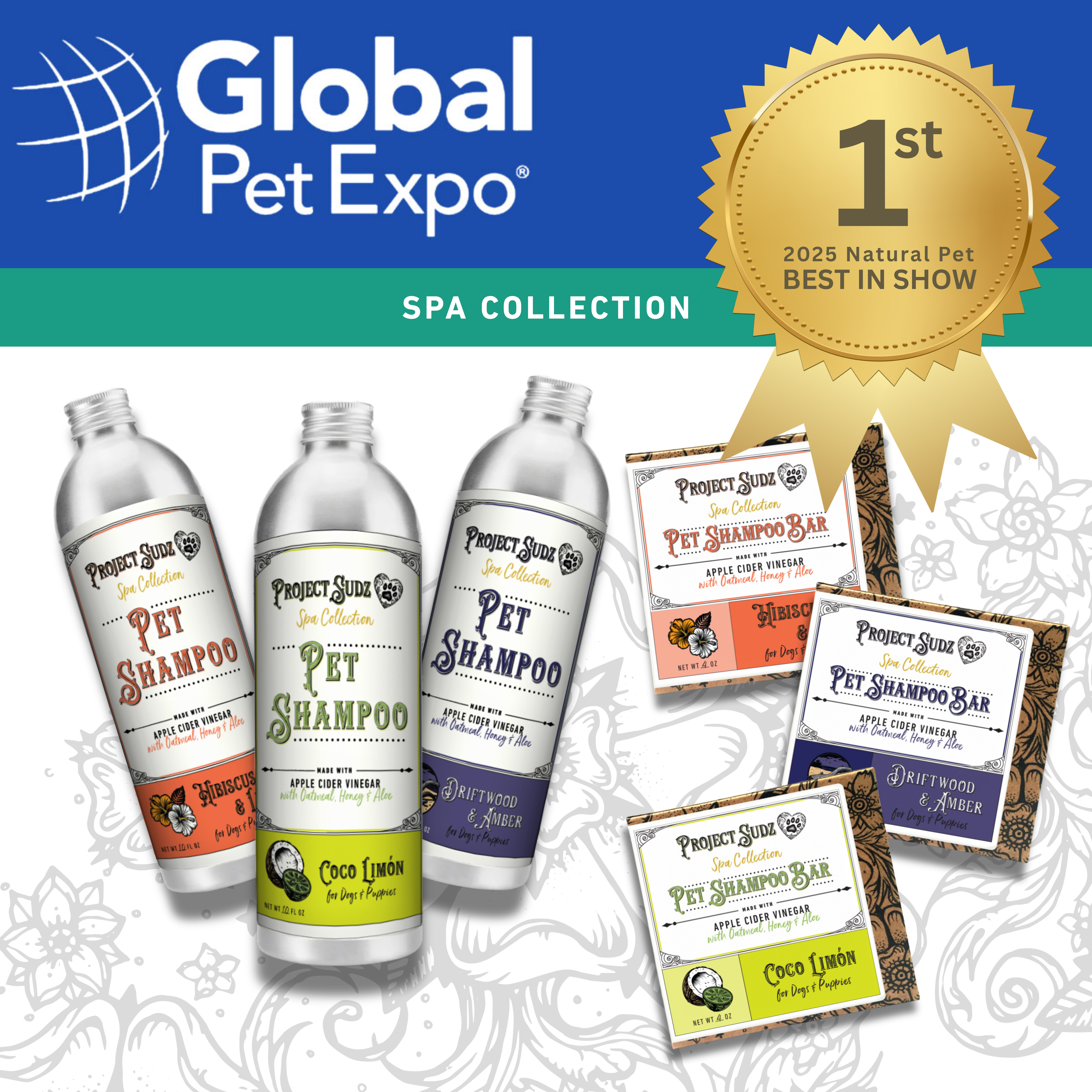 Project Sudz - Wholesale Pet Shampoo - Dog - Spa Collection Bar Shampoo2