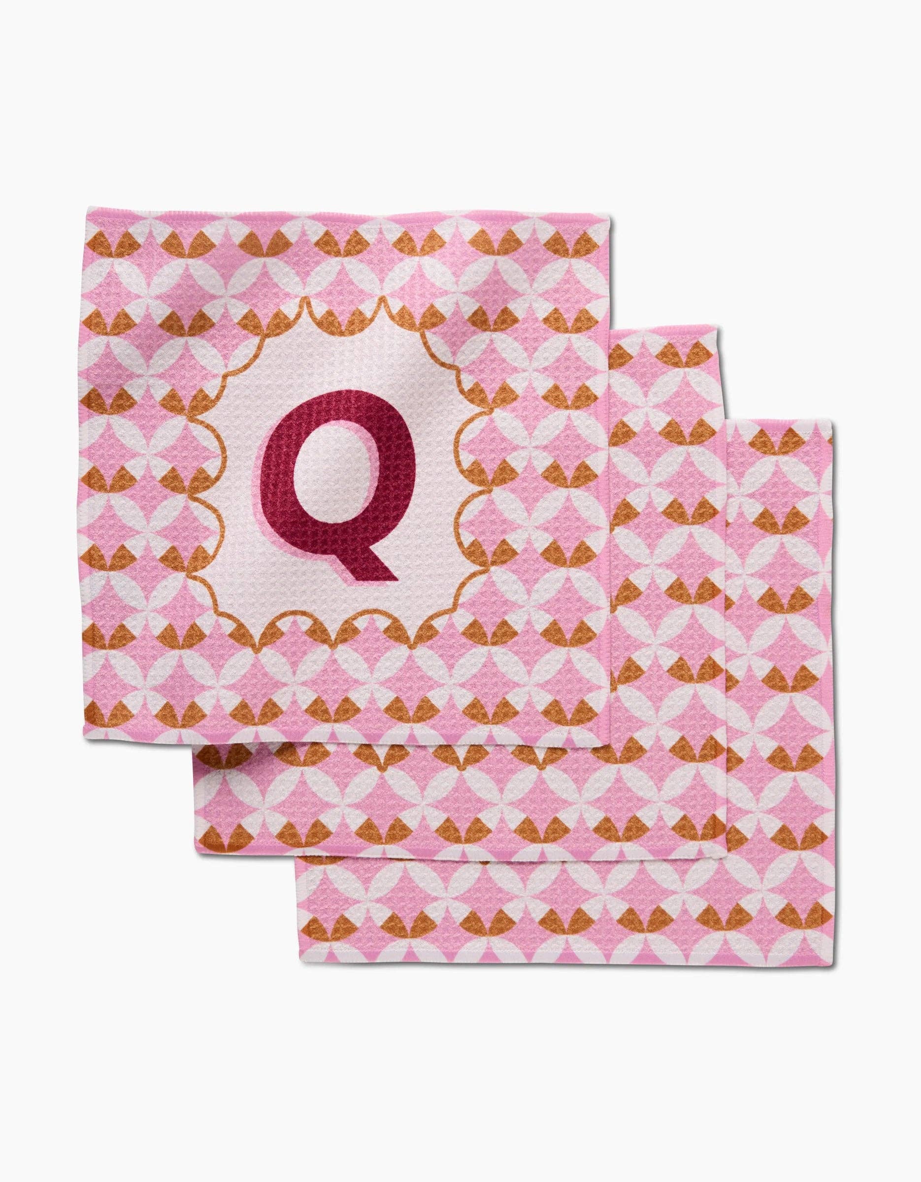 Geometry – toalha de cozinha por atacado – Azulejo com Monograma de Geometria19