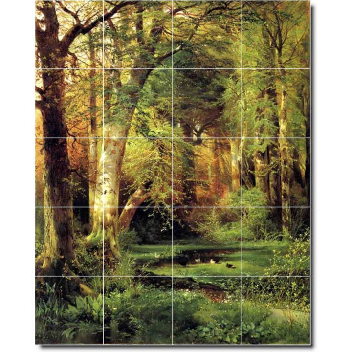 Peinture murale Country Ceramic Tile PT06354 pour la vente par Picture-Tiles.com