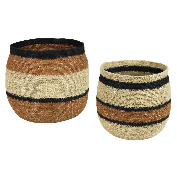 HomArt - Wholesale Basket - Medina Baskets, Seagrass, Set of 2