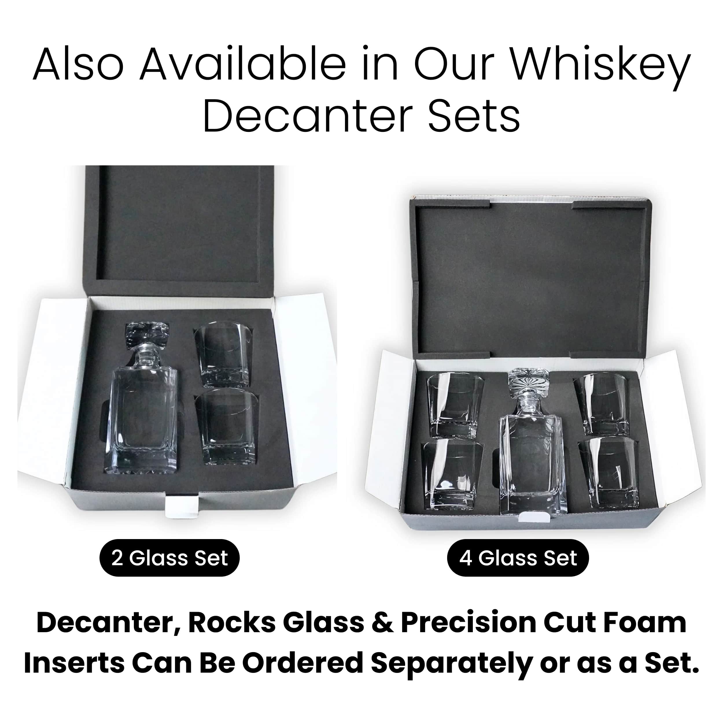 MakerFlo - Wholesale Decanter - Whiskey Decanter - Square - 750mL2