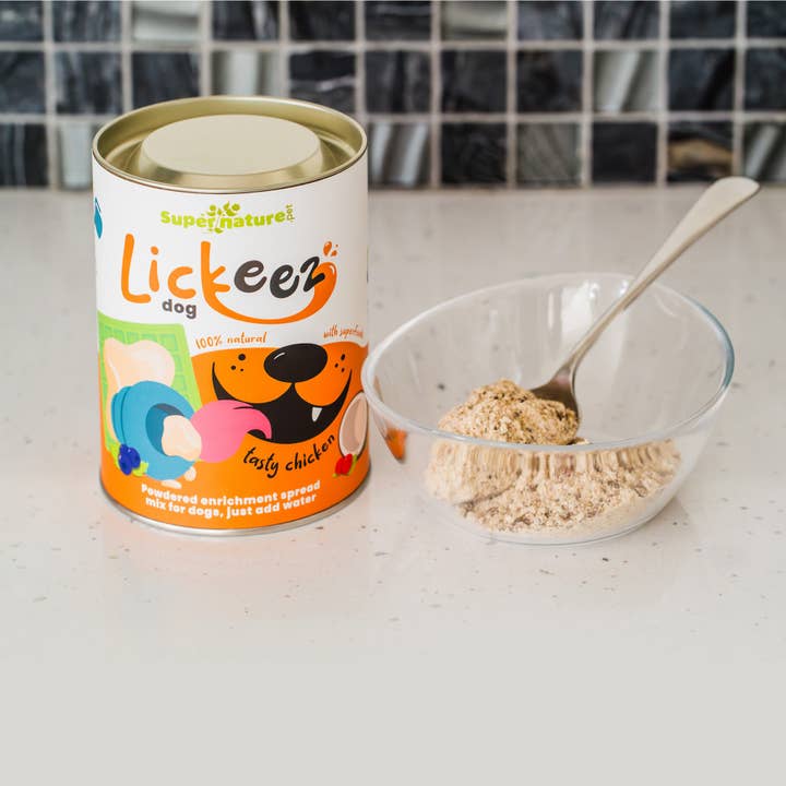 Natures Grub – wholesale Pet food – Dog – Supernature Lickeez Beef Enrichment Spread Mix for Dogs 290g6