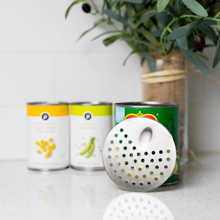 Fox Run Brands - Wholesale Sink Strainer/Stopper - Fox Run Stainless Steel Can Strainer,Fits Cans Up To 4" Wide1