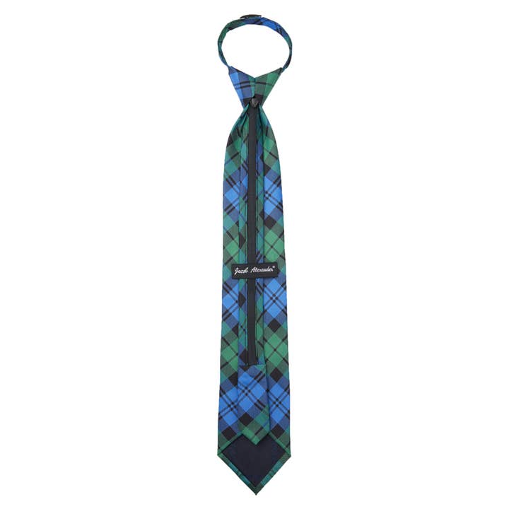 Jacob Alexander – wholesale Necktie – Men’s – Men's Woven Royal Tartans Plaid Tie19