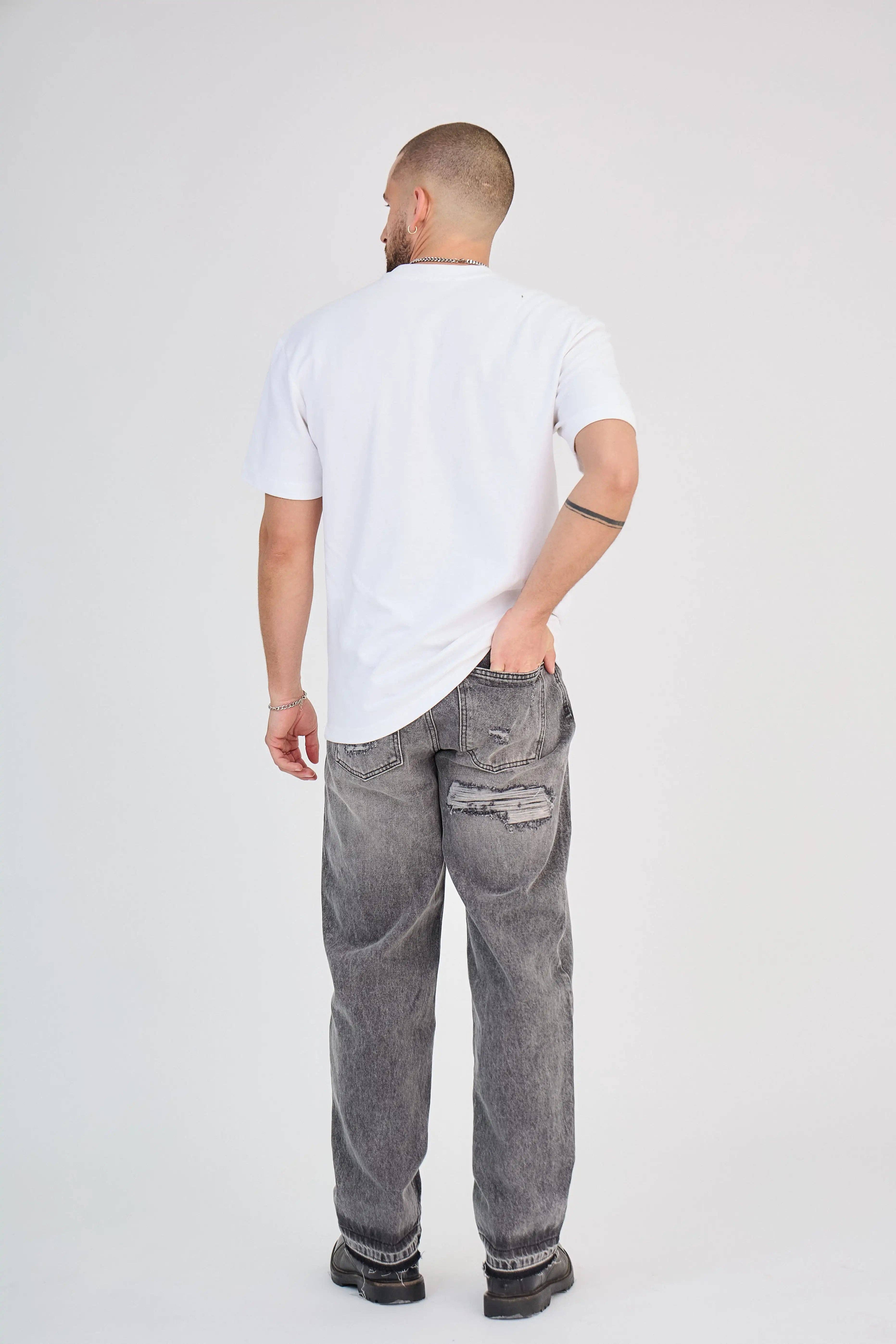 TOP MONDAY - Vente Jean – homme - Jean Gris Décoloré7