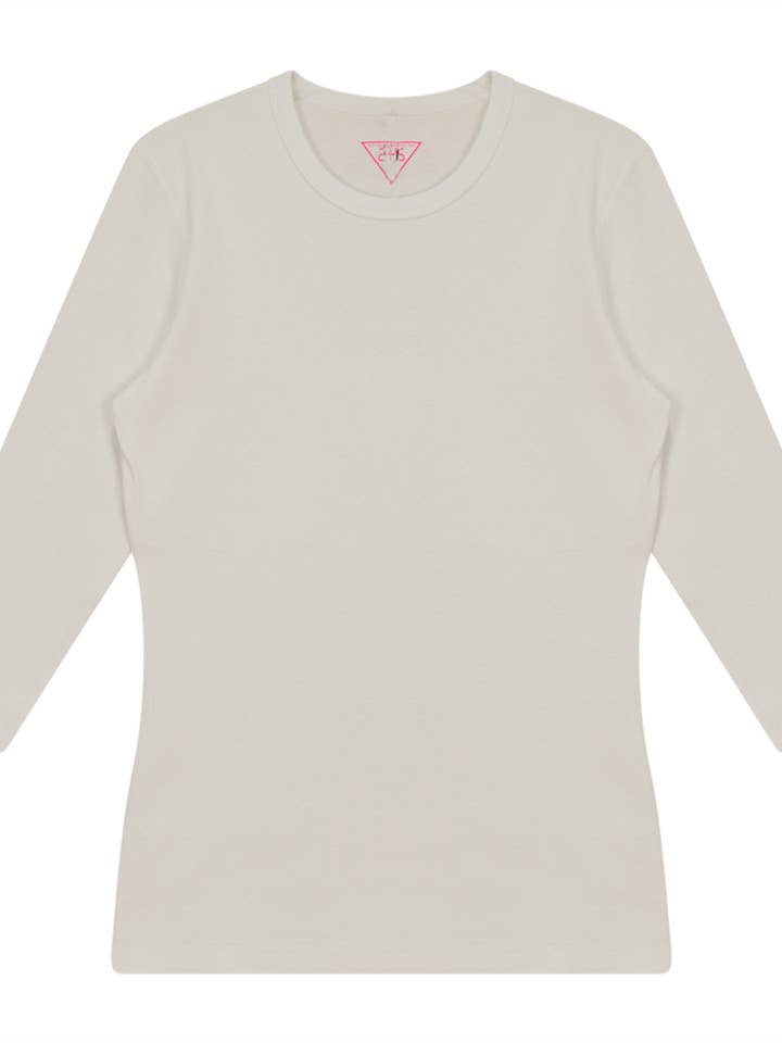 Hush.Shop - Wholesale Knit Top - Women's - 24/7 Rib Basic Crew Neck Tee Shirt