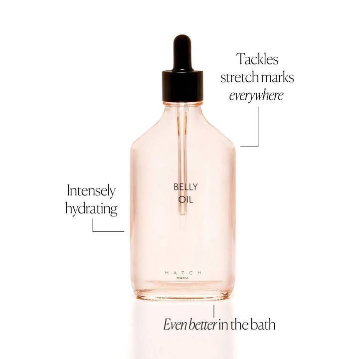 HATCH Collection - Wholesale Belly Oil/Butter - Maternity - Beauty Belly Oil for Stretch Marks-1 CASE PACK of 14