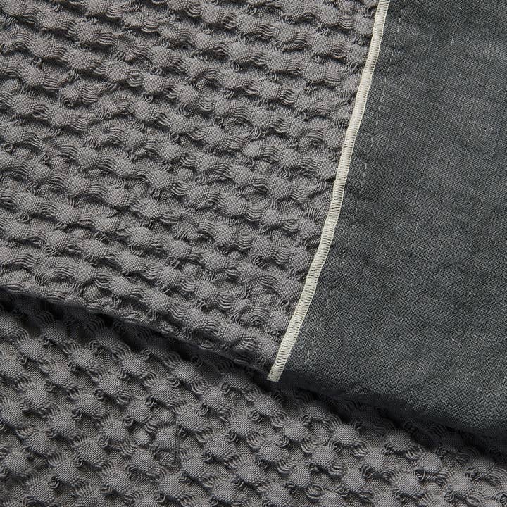 BUSATTI - Wholesale Tea Towel - Cotton honeycomb towel with 1 linen border8