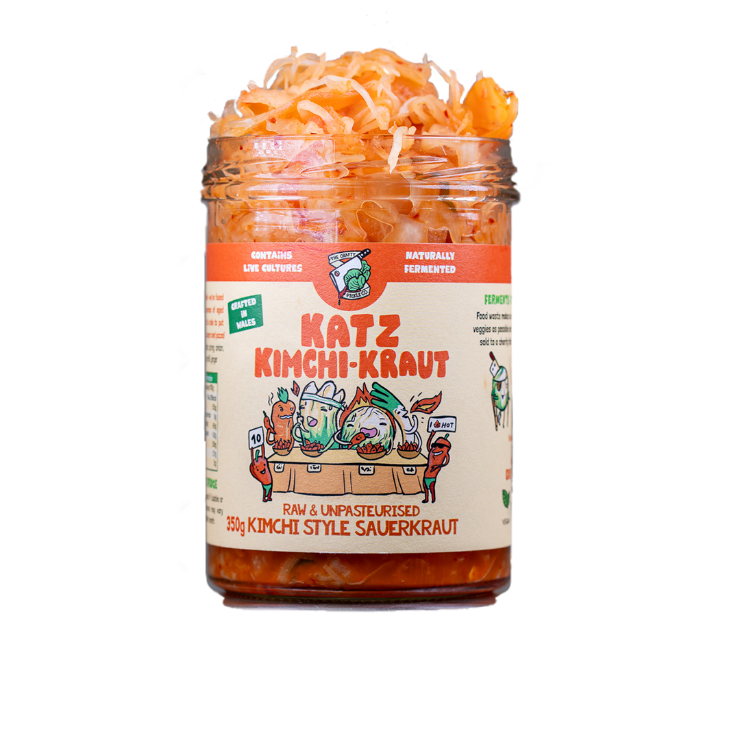The Crafty Pickle Co. - Wholesale Pickled Vegetables - Katz Kimchi-Kraut - kimchi-style sauerkraut1