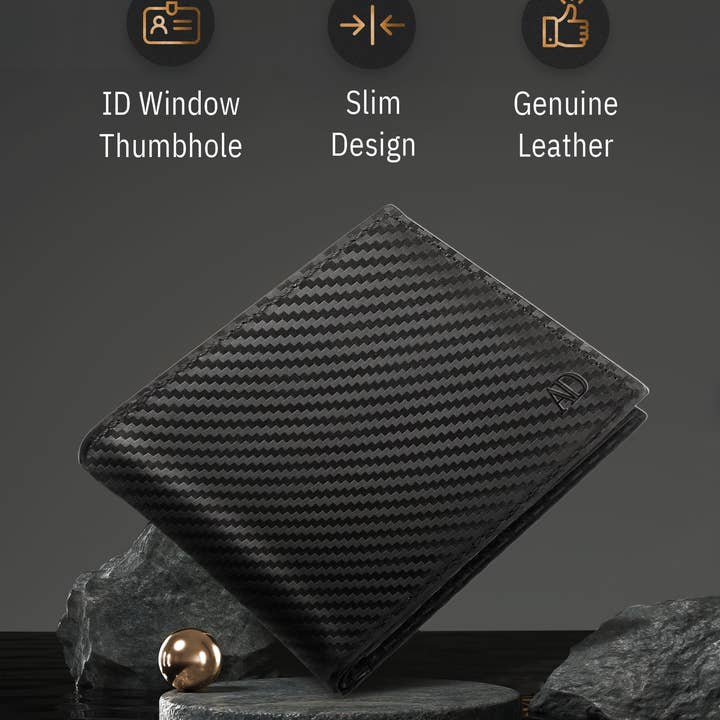 Access Denied Accessories - Wholesale Wallet - Men's - Genuine Leather Bifold Wallets For Men RFID Blocking Men