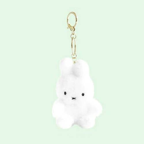 K-Wonderland - Wholesale Keychain - Unisex - Miffy Limited Creamy Soft Color Fluffy Key ring Bag Charm