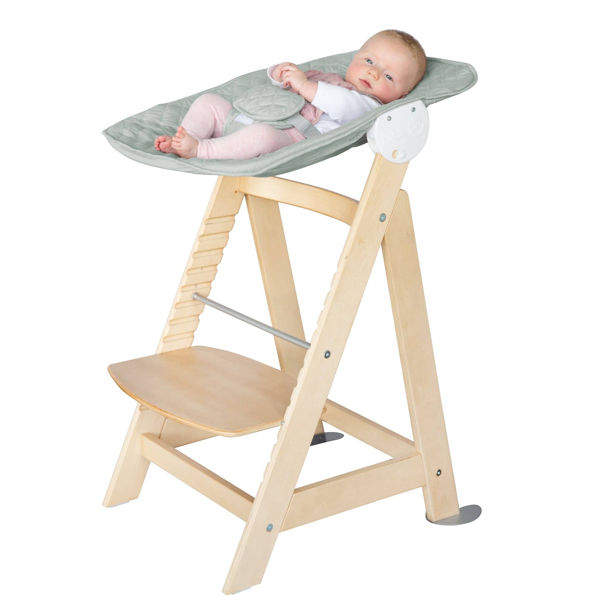 roba kids - Wholesale Highchair - Baby - ROBA 'Born Up' 2-in-1 stair high chair set, natural8
