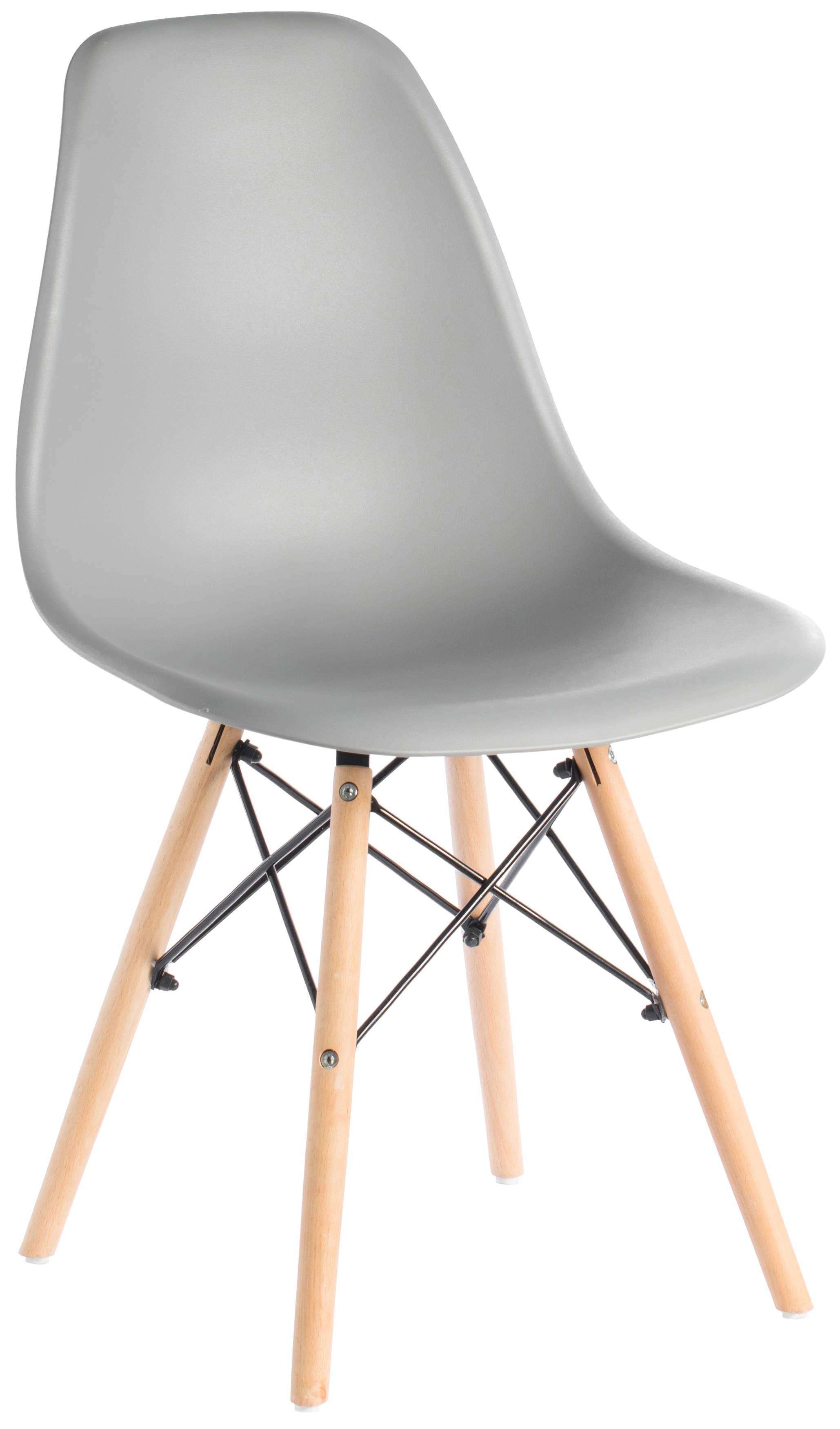 Quickway Imports - Wholesale Chair - Plastic DSW Shell Dining Chair with Wooden Dowel Eiffel Legs10