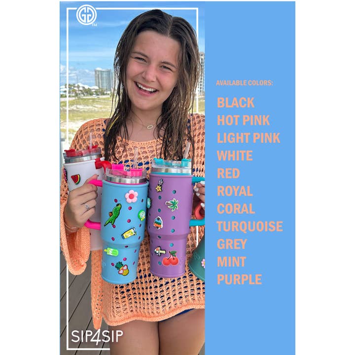 Girlie Girl Originals - Wholesale Insulated Mug/Tumbler - S4S-400 CORAL