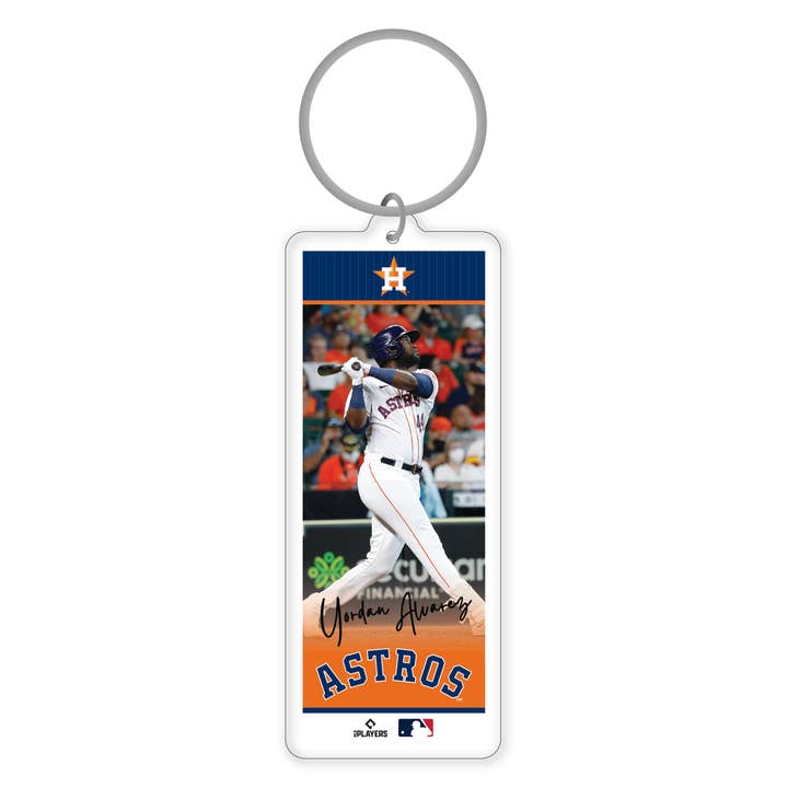 UPI Marketing - Wholesale Keychain - Unisex - MLB Houston Astros Acrylic Player Keychain